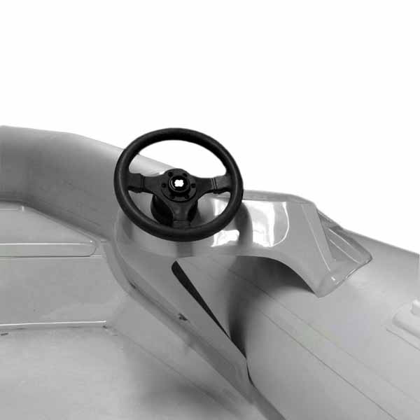 Алюминиевый катер с пластиковым верхом ВИЗА Алюмакс-435 Комбинированный Консоль - купить!