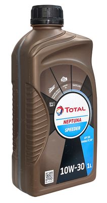 Четырехтактное полусинтетическое масло Total Neptuna Speeder 10W-30 1л