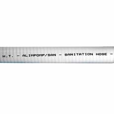 Шланг из ПВХ ALIMPOMP/SAN 38мм, для сточных вод, арм-е металлической пружиной, фото 