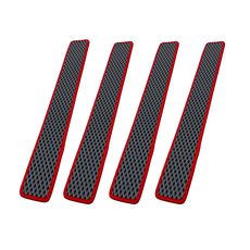 Крепления EVA для защиты лодки, тента от стяжного ремня (серый, красная окантовка, 4 шт), Цвет EVA: Серый, Окантовка: Красный, фото 
