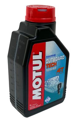 Четырехтактное лодочное масло Мотюль Аутборд SAE 10W-40 1л