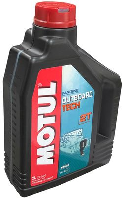 2-х тактное масло Мотюль Outboard Tech 2T 2 литра