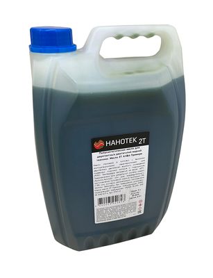 2-х тактное полусинтетическое масло Нанотек 2T АКВА Премиум 5 литров для лодочных моторов, Объем, л.: 5, Фасовка: канистра, Тип масла: полусинтетика, фото 