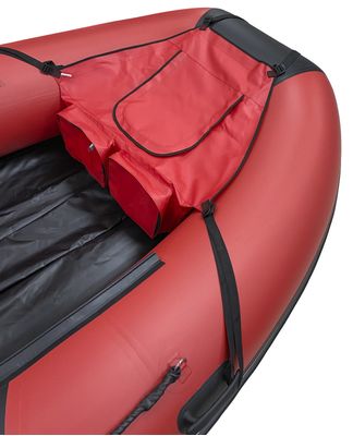 Красная средняя носовая сумка для лодки пвх 330-390