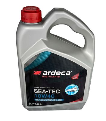 4-х тактное минеральное лодочное масло Ardeca SEA-TEC 10W-40 5л