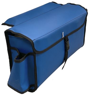 Бортовая синяя сумка на ликтрос 40 x 20 x 12 см надувной лодки пвх