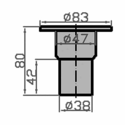 Горловина 38 мм (вода), фото , изображение 2