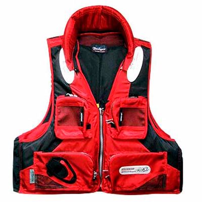 Страховочный жилет Aqua Sport до 120 кг. (размер 50-58), Цвет: Красный, фото 