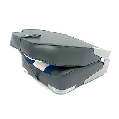 Мягкое складное кресло High Back Rainbow Boat Seat, Цвет кресла: Черно-белое, фото 