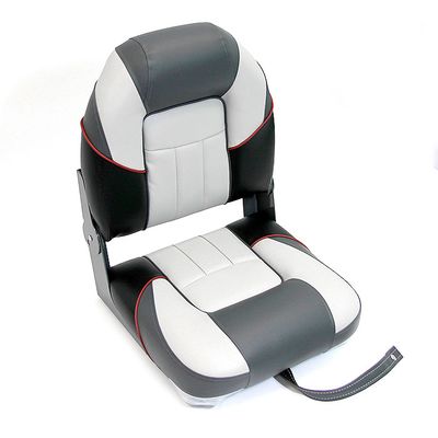 Мягкое складное кресло Premium Centurion Boat Seat, Цвет кресла: Серо-черное, фото 