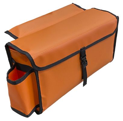 Оранжевая сумка на ликтрос лодки пвх 40 см