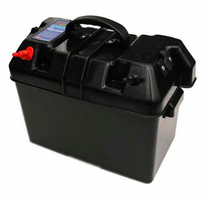 Коробка для АКБ с клеммами, прикуривателем, индикацией уровня заряда, фото 