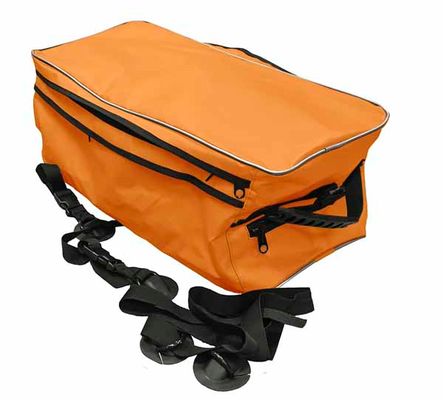 Оранжевая сумка на баллон
