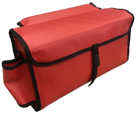 Красная сумка 40 x 20 x 12 см  на ликтрос надувной лодки пвх