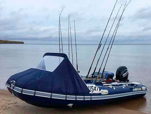 Носовой тент для лодки пвх Солар 450