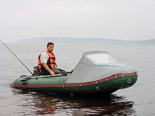 Носовой тент для лодки Beluga Green