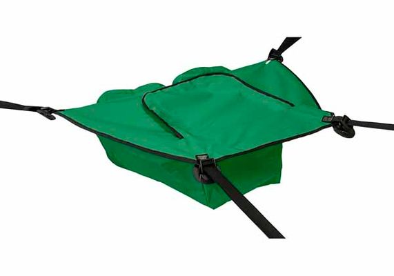 Зеленая носовая сумка для лодки пвх 3.3-3.9 м