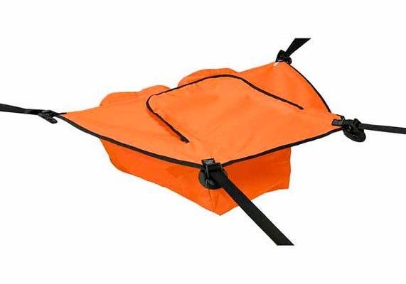 Оранжевая сумка в нос лодки пвх 330-390 см