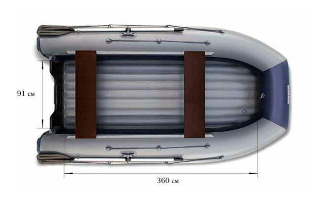 Надувная водометная лодка Флагман DK 420 Jet