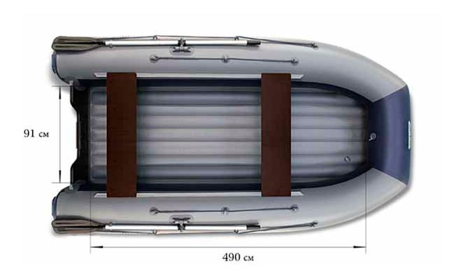 Надувная водометная лодка Флагман DK 550 Jet