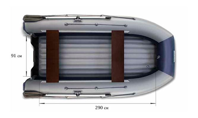 Надувная водометная лодка Флагман DK 350 Jet