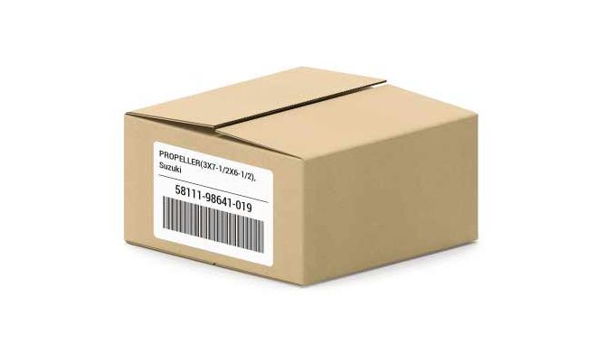 Упаковка от гребного винта Suzuki 58111-98641-019