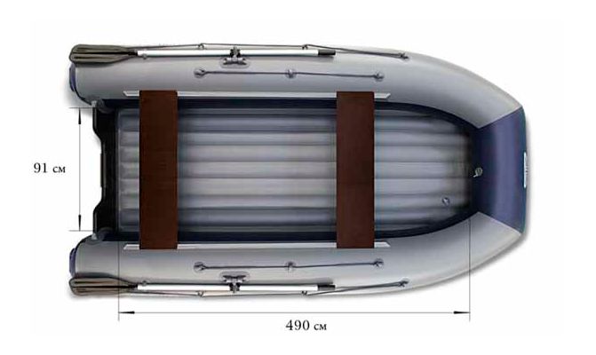 Надувная лодка Флагман DK 550