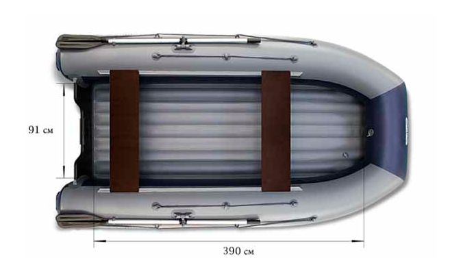 Надувная лодка Флагман DK 450