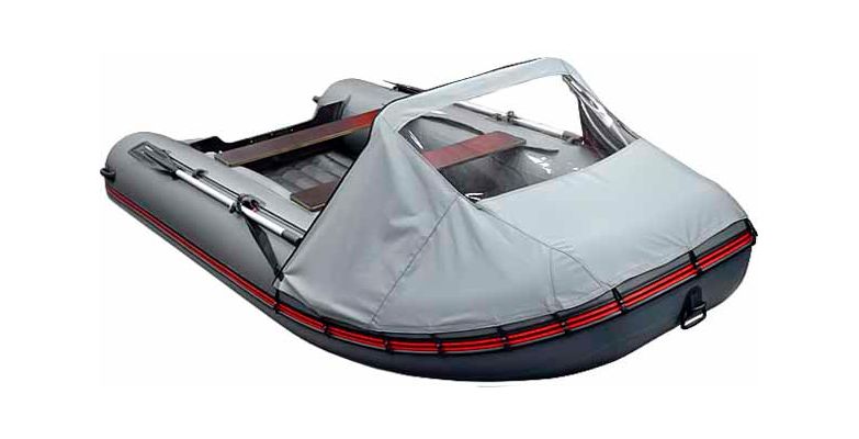 Носовой тент для лодки Фрегат 330 Air НДНД с надувным дном