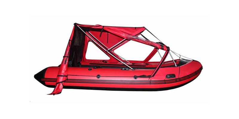 Комбинированный тент для надувной лодки Флагман 420